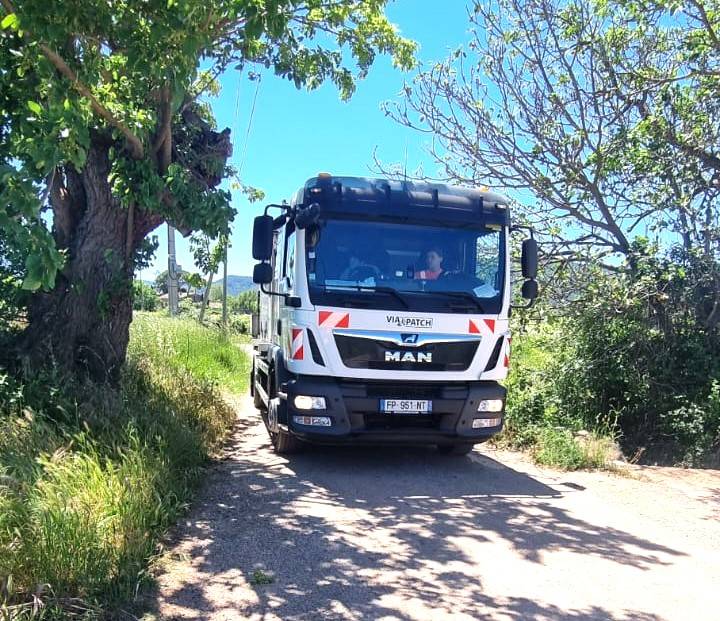 Entreprise de TP pour réfection route rapide près de Marseille 13 Bouches du Rhône