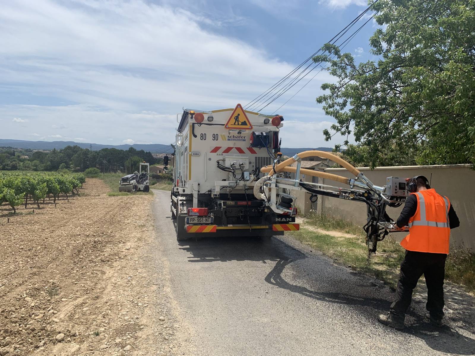 Prix pour la réfection parking près d'Avignon 84 Vaucluse