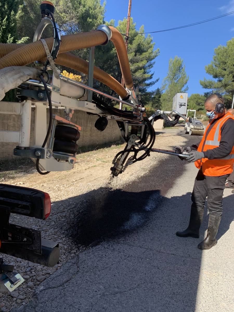 Entreprise Travaux Public pour rénovation de parking près de Marseille 13 Bouches du Rhône