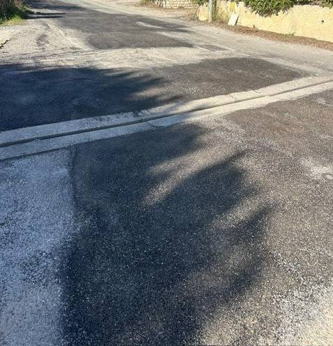 Réparation de voirie à l'enrobé projeté