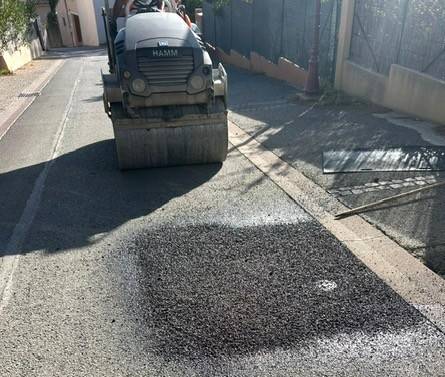 Réparation nid de poule dans le 13