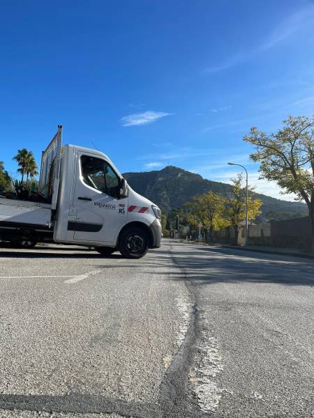 Reparation fissures enrobé routes 84