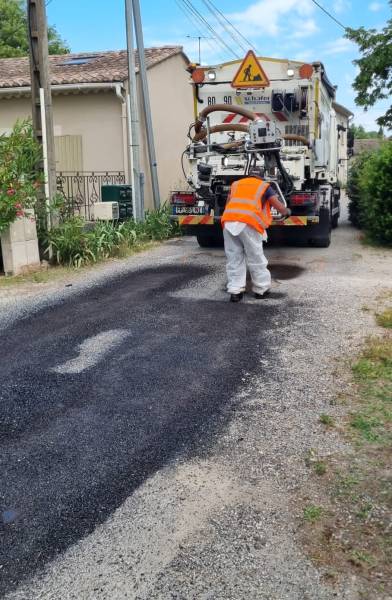 réparation de voirie macadam dans le 84