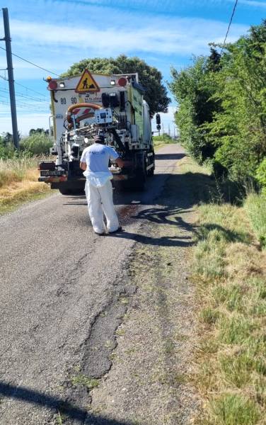 Réparation de voirie : nids de poule / 1 journée dans l'Hérault (34) vers Sète