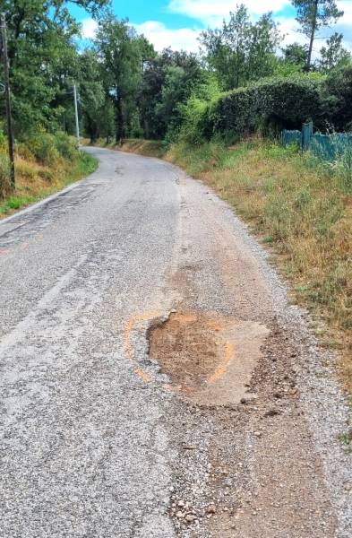 entreprise pour réparation de nid de poule 34
