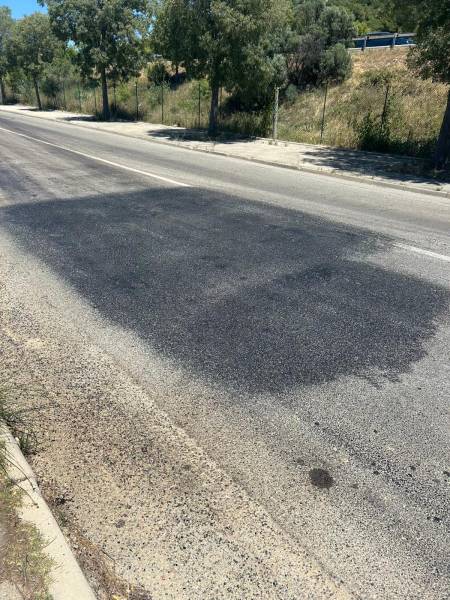 patch en enrobé pour rapartion de route à béziers 