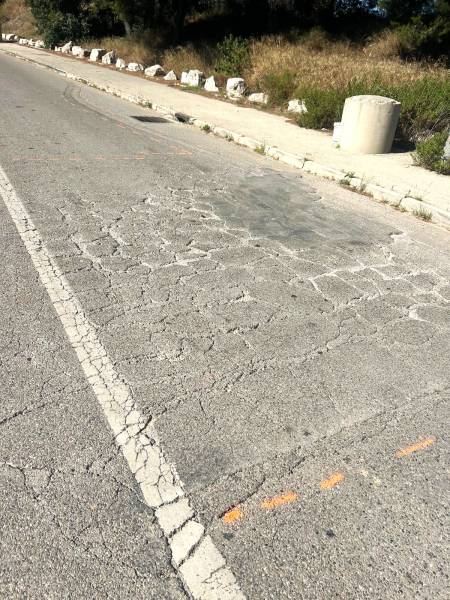 Réparation de faiençage par via patch