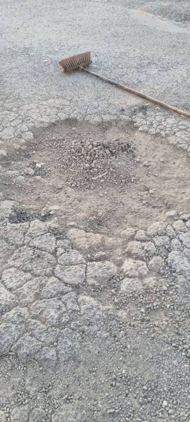 comment réparer une route avec faïençage à béziers dans le 34