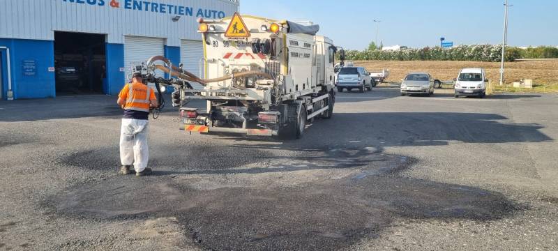 entreprise de réparation de route faïencée à béziers dans le 34 