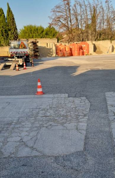 Comment réparer les fissures d'un parking dans le 06 ?