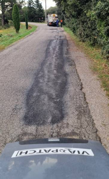 Atelier Blowpatcher pour réparation des voiries en urgence