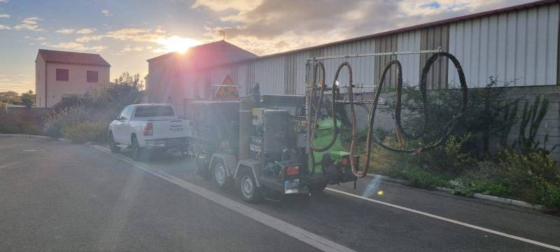 Fondoir pour le pontage de fissure à Florensac