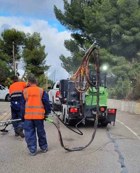 réparation fissures voiries à sète