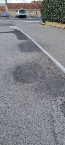 réparation de voirie dans le var un an après