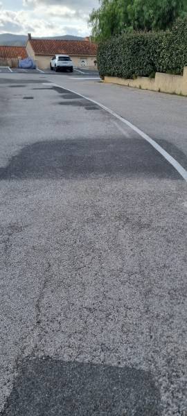 réparation de nid de poule dans le var 1 an plus tard