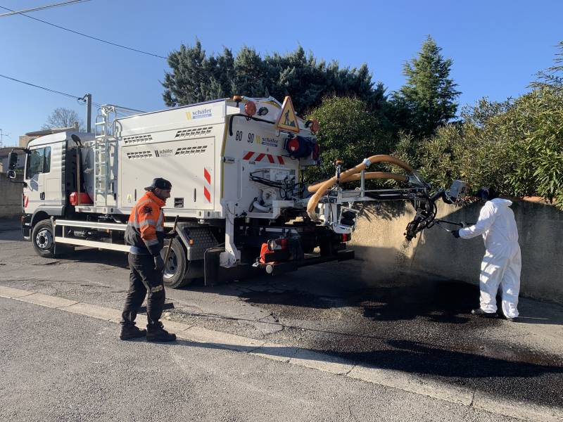 l'atelier du BLOW-PATCHER en location dans le Vaucluse