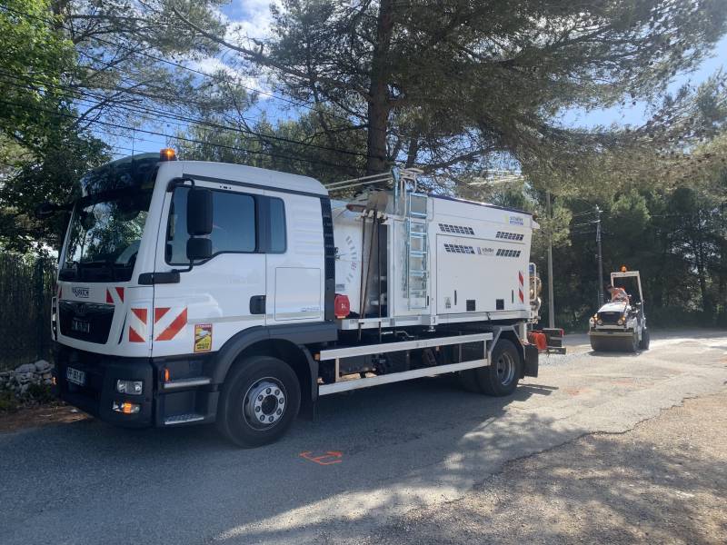 L'atelier BLOW-PATCHER en location dans les Bouches du Rhône pour la réparation de la voirie